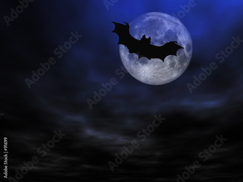 halloween background, flying bats