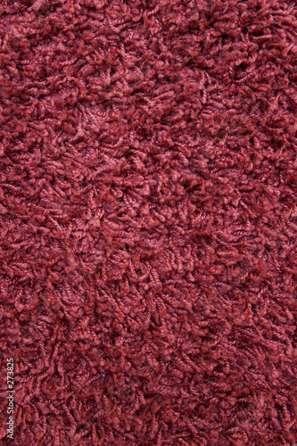 red shag carpet