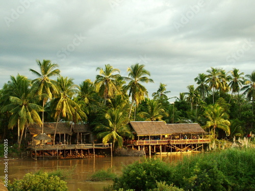 paysage, laos