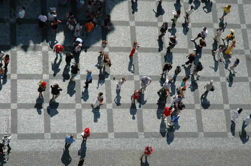 foule de gens