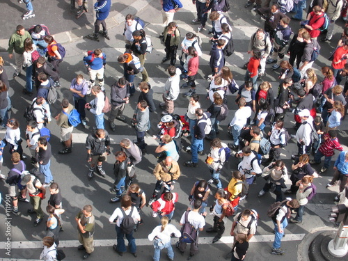 foule de gens