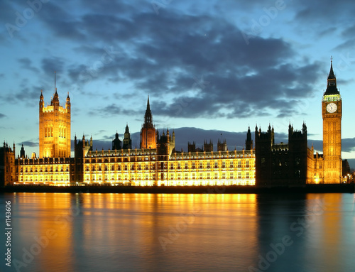 big ben and the houses of parliament at dusk