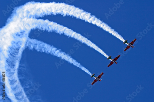 aerobatic display