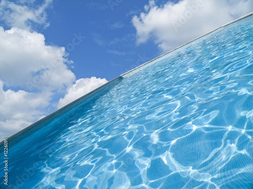 piscina con vistas al paraiso