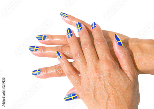 Ongles de supportrices
