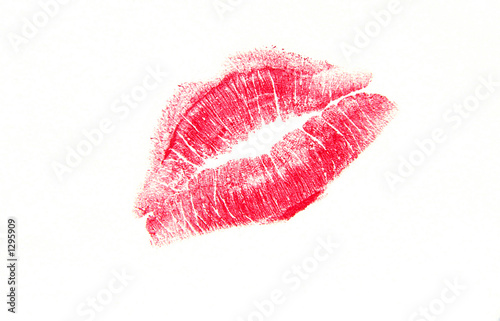 lipstick kiss