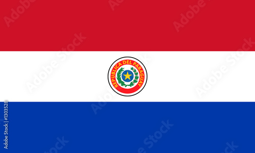 flag of paraguay (obverse)