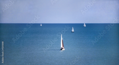 sailboats on lake huron