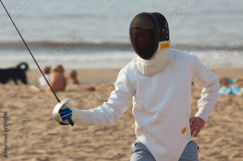 fencing on the beach