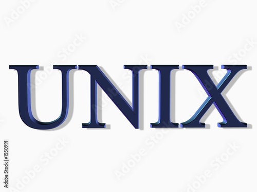 lettering: computer software unix