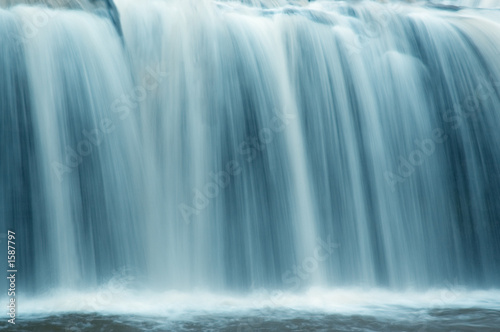 slow motion waterfall