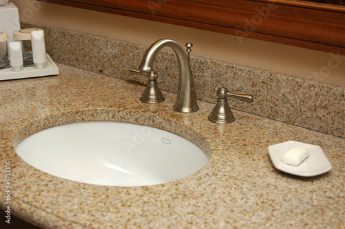 hotel bathroom sink