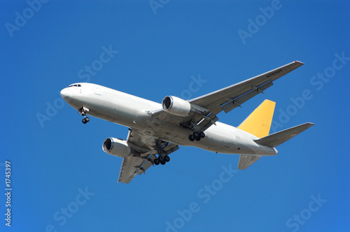 boeing 767 cargo jet airplane