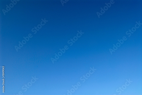 clear blue sky