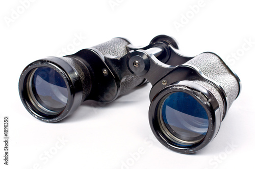 used black binoculars