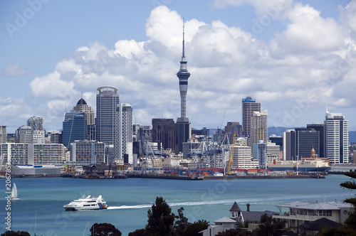 auckland skyline