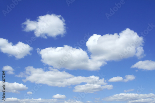 beautiful vivid sky with clouds