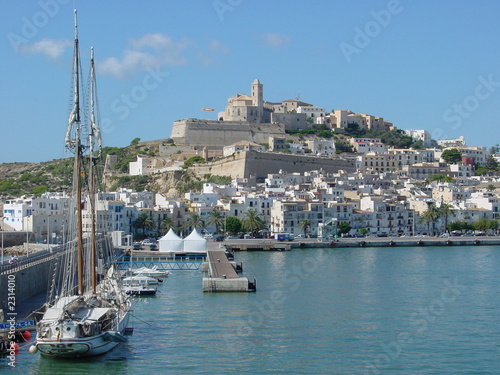 puerto de ibiza desde barco