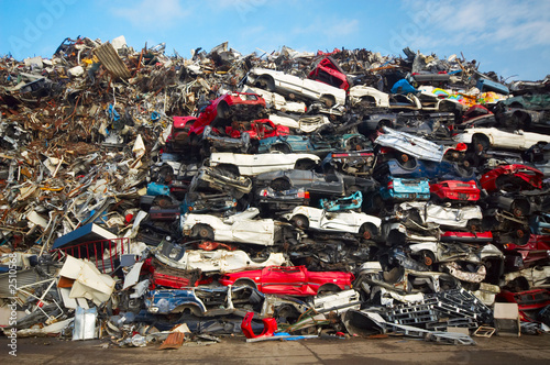 pile of used cars