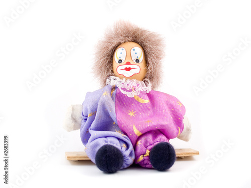 the cheerful clown