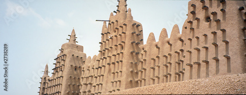 africa trek- mosque of djenné in mali