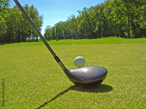 golf le départ