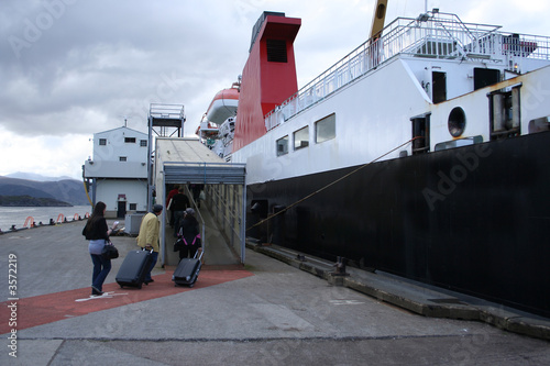 passengers boarding ferry