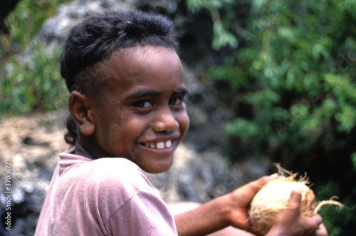 Enfant d'Ouvéa, Nouvelle-Calédonie