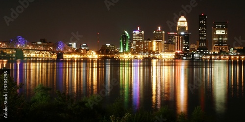 louisville ky kentucky night landcsape