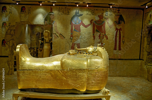 Replica of an Egyptian Tomb as found in the Valley of the Kings