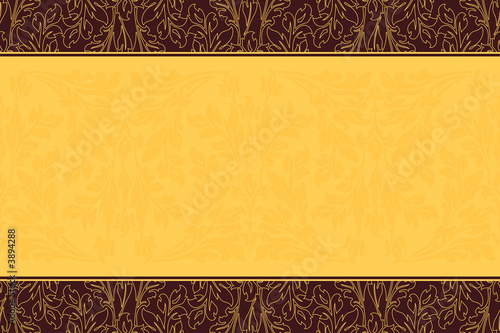 Abstract decorative floral pattern vector illustration