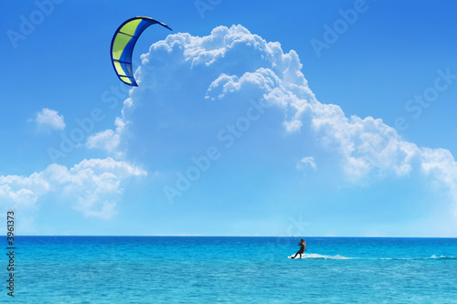 Kiteboarder