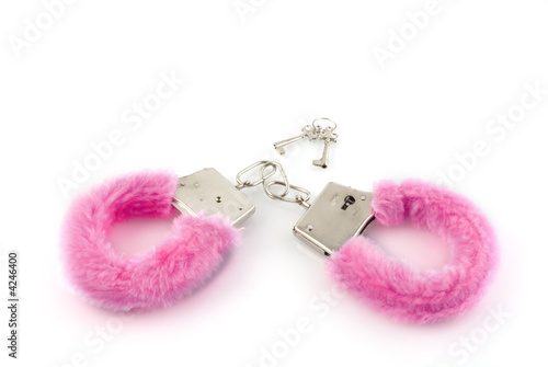 pink handcuffs