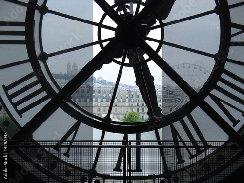 Clock in Museum d'Orsay