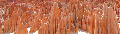 Peaks, Red Tsingy, Antsiranana and Diego Suarez, Madagascar
