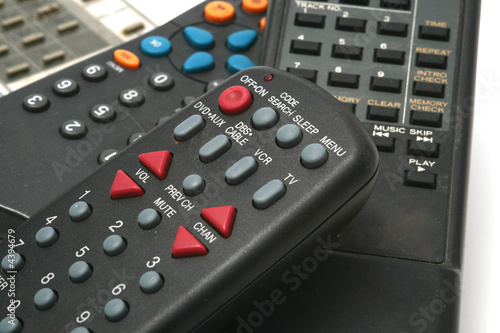 various remote controls