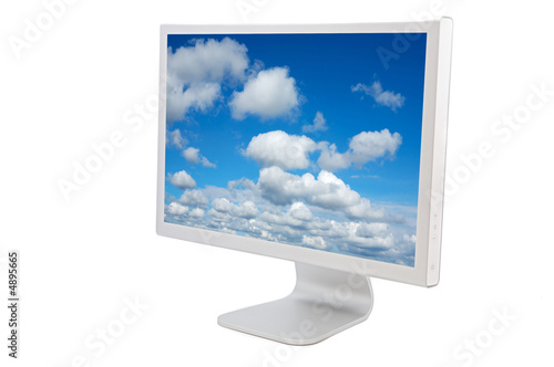 LCD computer monitor