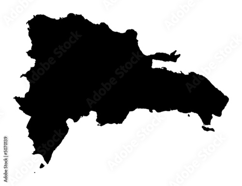map of Dominican Republic