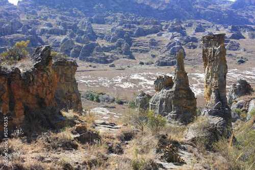 roches aux fées canyon de l'isalo