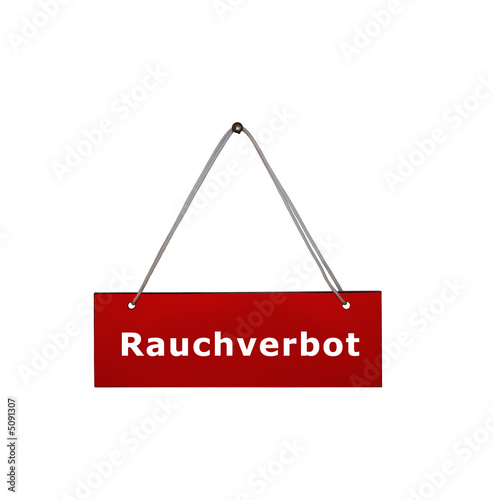 Rauchverbotsschild