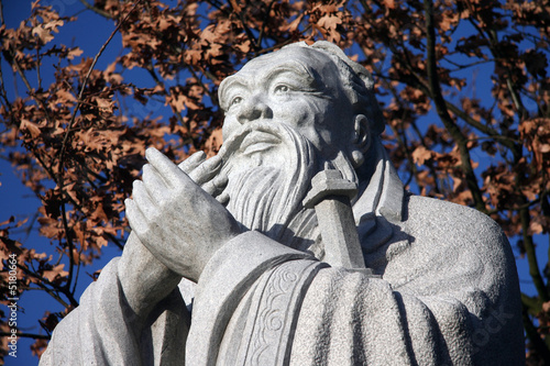 Konfuzius-Statute, Chinesischer Garten Berlin