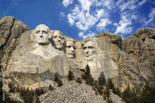 Mount Rushmore.