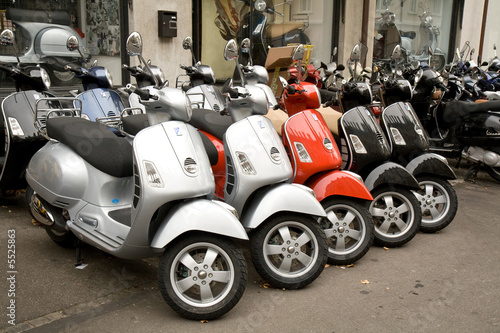 Batch of mopeds