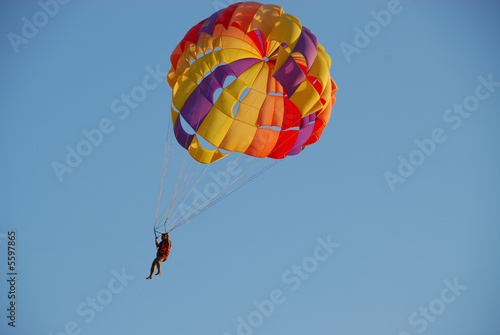 parachutist