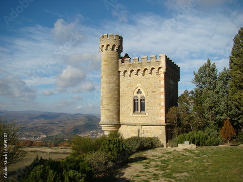 La tour Magdala à Rennes-Le-Chateau (France)