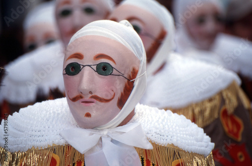 Gilles de Binche en Belgique