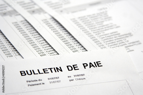 Rémunération, salaire et bulletin de paie