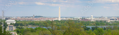 Washington DC Skyline Panoramic