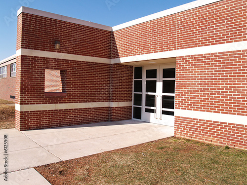 red brick building