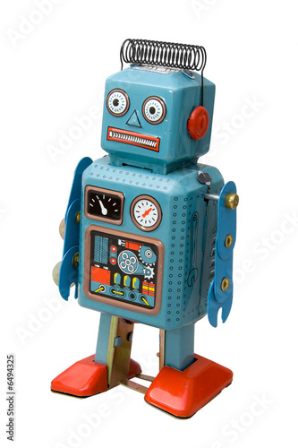 retro robot toy